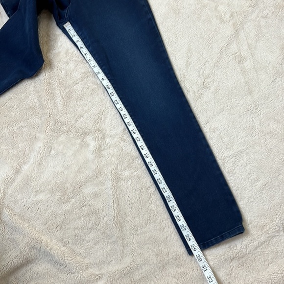 NYDJ Dark Blue Stretch Legging Jegging Jeans with Lift Tuck Technology - Size 12 - Picture 6 of 14